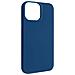 Cover Per Iphone 14 Pro Max In Silicone Semi-rigido Soft-touch Azzurra - Foto miniatura 4