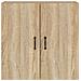 Armadietto A Muro Rovere Sonoma 60x31x60 Cm Legno Multistrato - Foto miniatura 3