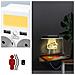 Adattatore Multipresa Con 2 Prese E 2 Porte Usb 24w, Luce A Led Bianco - Foto miniatura 5