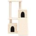 Albero Per Gatti Con Tiragraffi In Sisal Crema 82 Cm - Foto miniatura 2