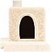 Albero Per Gatti Con Tiragraffi In Sisal Crema 82 Cm - Foto miniatura 5
