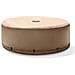 Copertura Spa Totale - Protezione Vasca Idromassaggio Rotonda - Accessori Piscine - 4 Posti - Per Outdoor, Indoor, Giardino - Beige In Pvc - 196 Cm - Foto miniatura 1