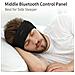Maschera Per Gli Occhi Per Dormire Bluetooth Nero - Foto miniatura 4