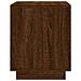 Comodini 2 Pz Rovere Marrone 44x35x45 Cm In Legno Multistrato - Foto miniatura 2
