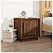 Comodini 2 Pz Rovere Marrone 44x35x45 Cm In Legno Multistrato - Foto miniatura 5
