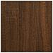 Comodini 2 Pz Rovere Marrone 44x35x45 Cm In Legno Multistrato - Foto miniatura 6