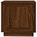 Comodini 2 Pz Rovere Marrone 44x35x45 Cm In Legno Multistrato - Foto miniatura 7