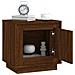 Comodini 2 Pz Rovere Marrone 44x35x45 Cm In Legno Multistrato - Foto miniatura 10