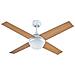 Ventilatore Da Soffitto Bastilipo Mojacar 50w Pelle - Foto miniatura 3