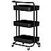 Aiutante Parrucchiere Carrello Cosmetico Tavolino Su Ruote Per La Tintura St010bl Al Salone Di Bellezza Scaffale Con Ripiani - Foto miniatura 4