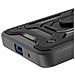 Cover Per Xiaomi Redmi A3 Anello Supporto Coprifotocamera Scorrevole, Nero - Foto miniatura 2