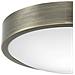 Lampada A Soffitto Jonas - Argento - Metallo, Vetro - 8x36x36 Cm - Foto miniatura 5