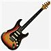 Chitarra Elettrica Aire Relic Colore Nero /Rosso - Foto miniatura 2