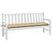 Cuscino Panca Da Giardino Beige Mélange 180x50x7 Cm In Tessuto - Foto miniatura 1
