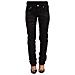 Jeans Skinny Decorati A Vita Media Neri - W25 - Foto miniatura 1
