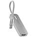 Hub 3-in-1 Hdmi Usb-c Power Delivery 140w 5gbps, Grigio - Foto miniatura 2