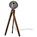 Lampada Da Terra 25 W Argento Vintage 45x45x120 Cm E27 - Foto miniatura 3