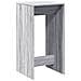 Tavolo Da Bar Grigio Sonoma 51x50x103,5 Cm In Legno Multistrato - Foto miniatura 2
