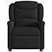 Poltrona Massaggiante Reclinabile Nera in Tessuto - Foto miniatura 3