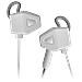 MIHXW cuffia e auricolare Cablato In-ear Bianco - Foto miniatura 5