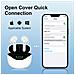 Auricolari Wireless 5.4 Bluetooth Dp4 A Lunga Durata White - Foto miniatura 2