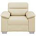 Poltrona Crema 60 cm in Similpelle - Foto miniatura 4