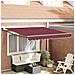 Tenda da Sole Retrattile Automatica Bordò 300x250 cm - Foto miniatura 2