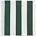 Tessuto di Sostituzione per Tenda da Sole per Struttura 4x3.5 m Verde e Bianco - Foto miniatura 7