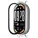 Custodia Protettiva Trasparente Compatibile Con Xiaomi Band 10/10 Nfc Con Pellicola In Vetro Temperato H9 - Foto miniatura 2