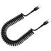 Cavo A Spirale Usb Type-c A Type-c - Ricarica Rapida 5a, 1 Metro - Foto miniatura 4