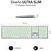 Tastiera Wireless SUBKB-3MIE300  (Layout Spagnolo) Colore Argento, Bianco - Foto miniatura 5