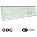 Tastiera Wireless SUBKB-3MIE300  (Layout Spagnolo) Colore Argento, Bianco - Foto miniatura 2