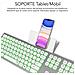 Tastiera Wireless SUBKB-3MIE300  (Layout Spagnolo) Colore Argento, Bianco - Foto miniatura 7