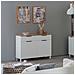 Credenza In Legno Con 2 Cassetti E 2 Ante 120x40x76h Cm - Foto miniatura 2