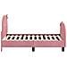 Struttura letto per bambini con testata Rosa 70 x 140 cm - Foto miniatura 6