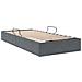 Letto con Contenitore Grigio scuro 100 x 200 cm Velluto - Foto miniatura 5