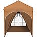 Tenda per feste a pop-up 192 x 192 x 245 cm Beige - Foto miniatura 7