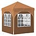 Tenda per feste a pop-up 192 x 192 x 245 cm Beige - Foto miniatura 9