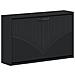 Mobiletto per Scarpe da Muro HOORN 71 x 17 x 43 cm Nero - Foto miniatura 1
