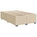 Letto box spring con materasso Crema 120 x 200 cm Tessuto - Foto miniatura 6