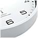 Orologio A Parete Radiocontrollato Movimento Quarzo 31cm Bianco - Foto miniatura 6