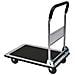 Carrello Portatutto Pieghevole Piattaforma Portata 150 Kg Portapacchi In Acciaio - Foto miniatura 2