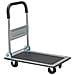 Carrello Portatutto Pieghevole Piattaforma Portata 150 Kg Portapacchi In Acciaio - Foto miniatura 1