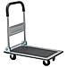 Carrello Portatutto Pieghevole Piattaforma Portata 150 Kg Portapacchi In Acciaio - Foto miniatura 4