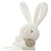 Peluche Con Fazzoletto A Coniglietto In Poliestere Bianco - Foto miniatura 2