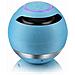 Altroparlante Bluetoothin stile retro con radio FM azzurro - Foto miniatura 1