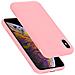 Custodia Compatibile Con Apple Iphone X / Xs In Liquid Rosa - Coperchio Protettivo In Silicone Tpu Flessibile - Foto miniatura 1
