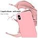 Custodia Compatibile Con Apple Iphone X / Xs In Liquid Rosa - Coperchio Protettivo In Silicone Tpu Flessibile - Foto miniatura 6