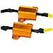 Coppia Resistenze Moto Alluminio 25w Led Frecce Direzione Mini Lampeggiatore - Foto miniatura 2