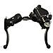 Farfalla Del Pollice Doppia Leva Freno 22 Millimetri 7 8inch Per Mini Moto Quad Pit Bike Atv - Foto miniatura 1